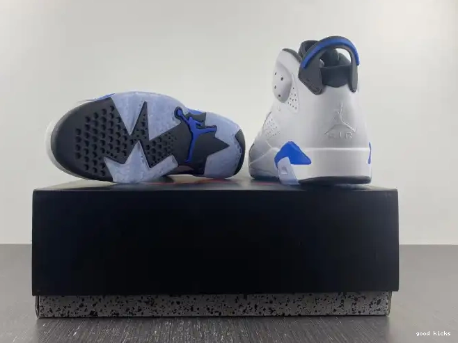 Cheap (2014) Jordan Air Retro Blue 384664-107 6 Sport 0406